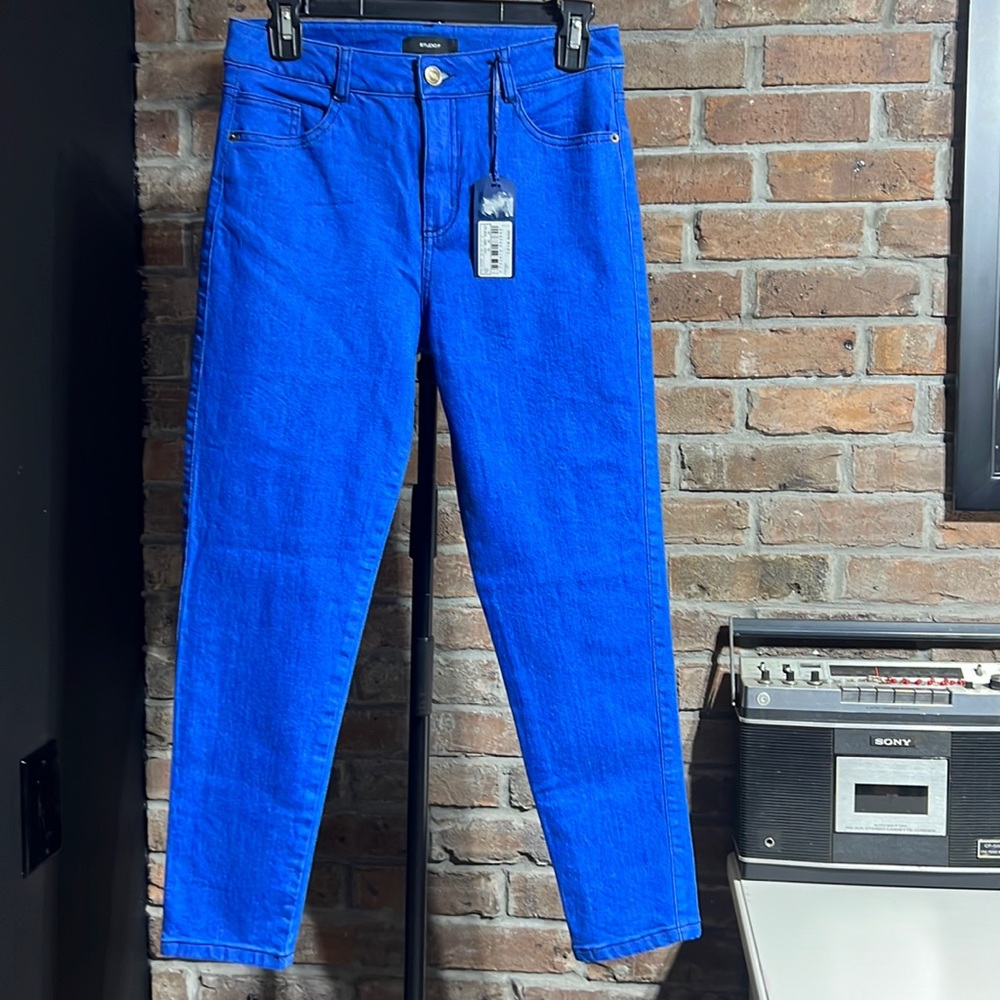 NEW STUDIO F skinny ankle jeans